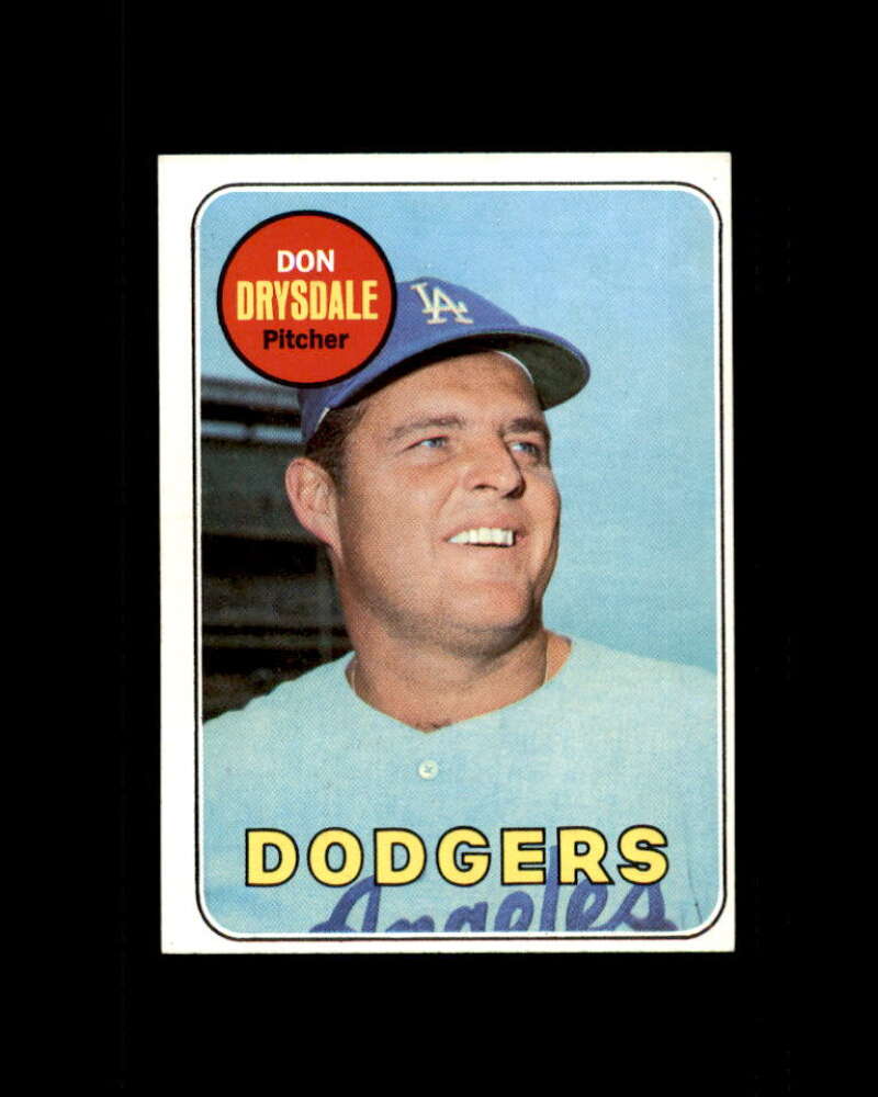 Don Drysdale Card 1969 Topps #400 Image 1