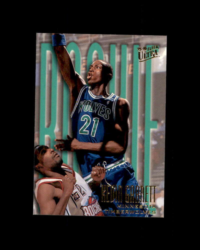 Kevin Garnett Rookie Card 1995-96 Ultra #274 Image 1