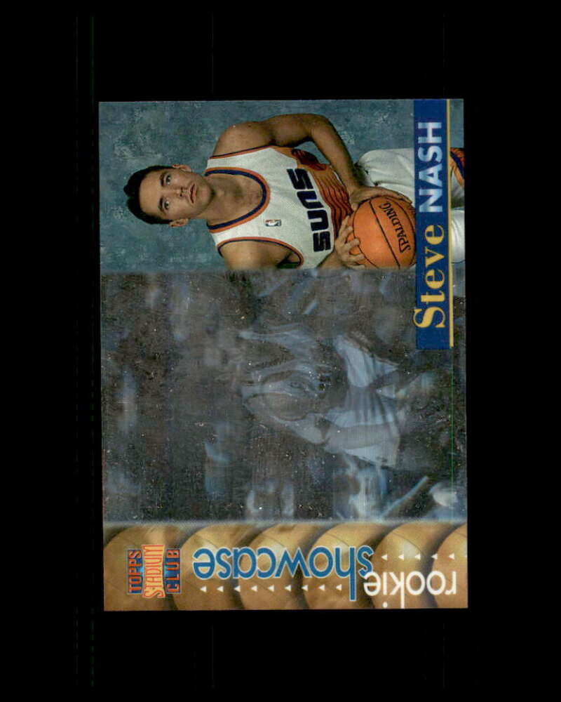 Steve Nash Rookie Card 1996-97 Stadium Club Rookie Showcase #RS12 Image 1