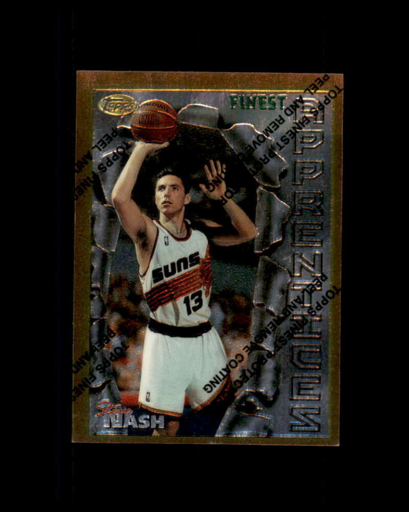 Steve Nash Rookie Card 1996-97 Finest #75 Image 1