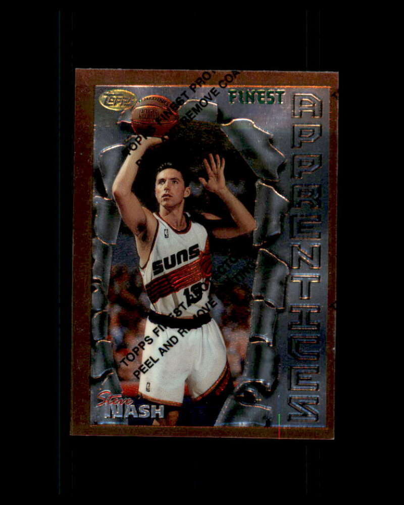 Steve Nash Rookie Card 1996-97 Finest #75 Image 1