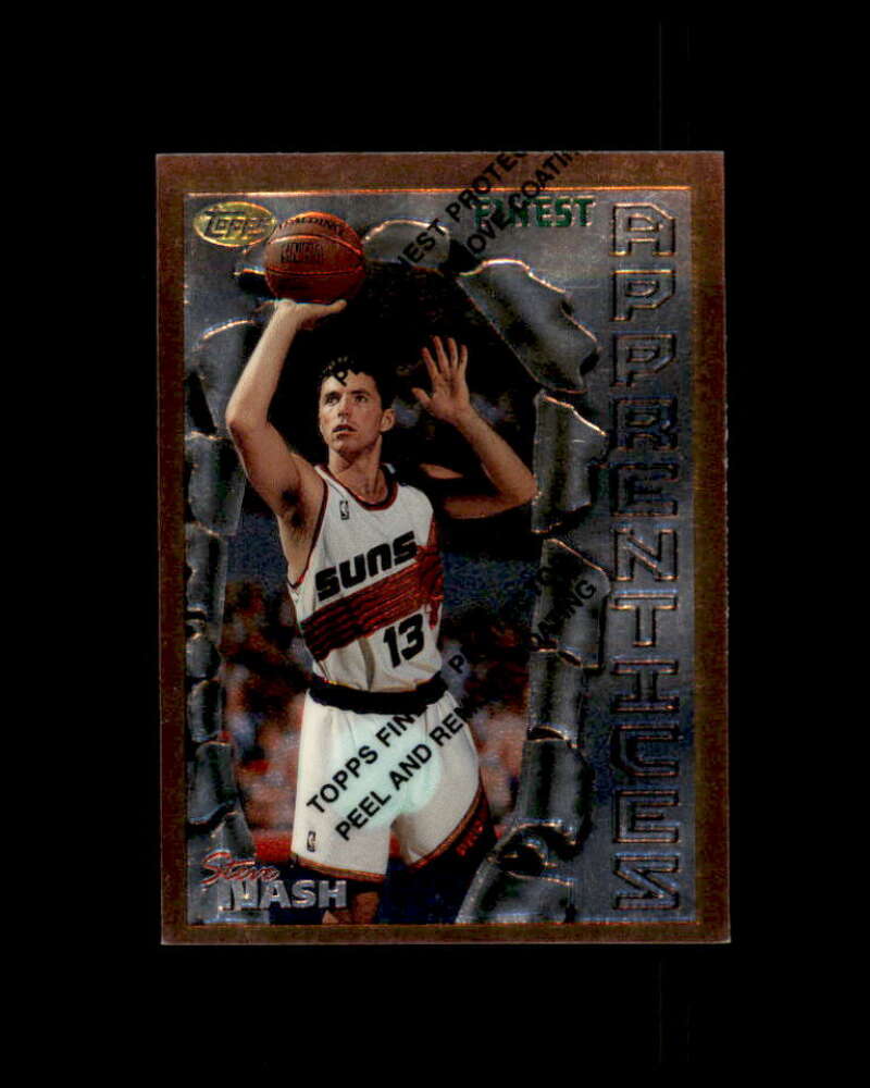Steve Nash Rookie Card 1996-97 Finest #75 Image 1