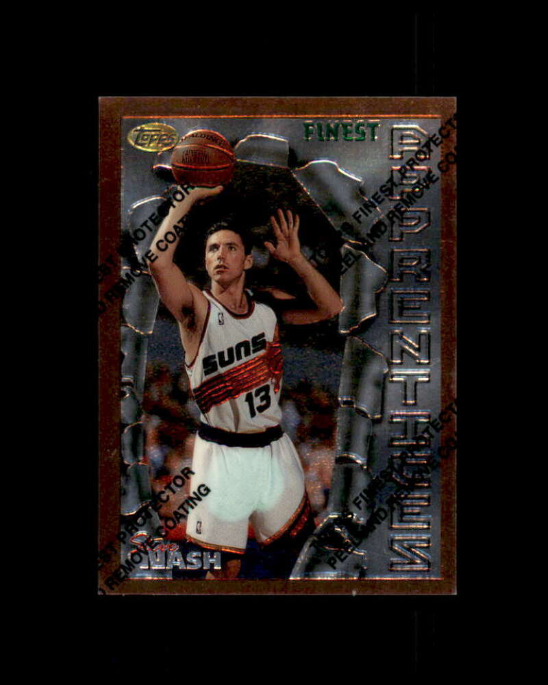 Steve Nash Rookie Card 1996-97 Finest #75 Image 1