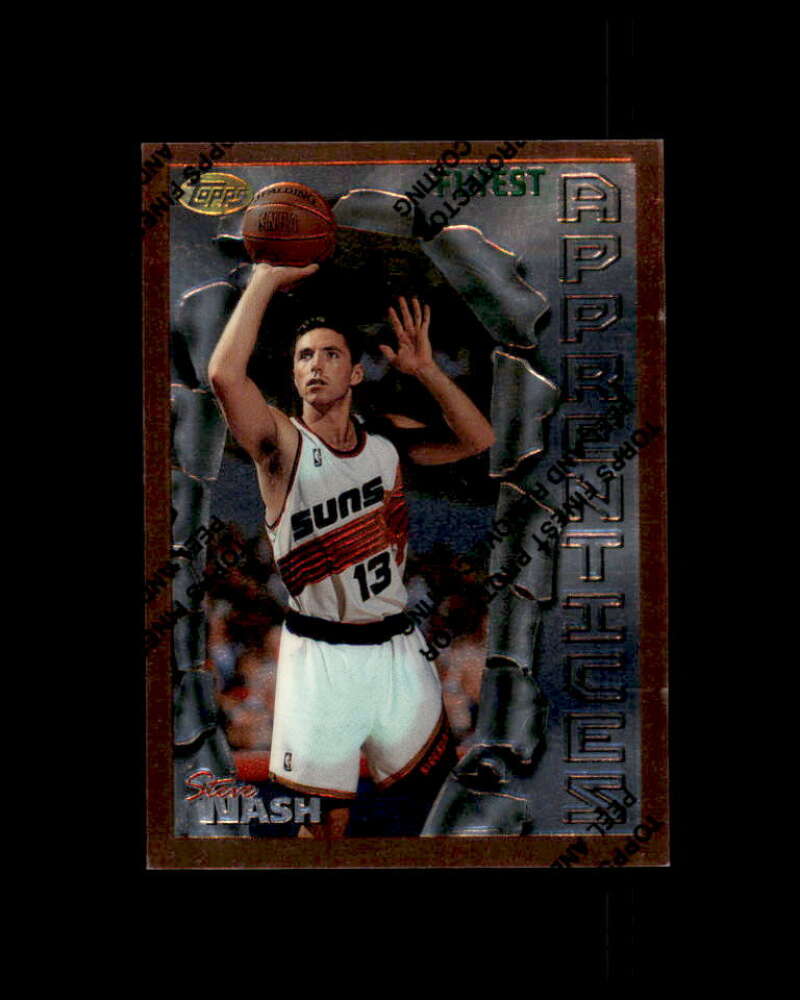 Steve Nash Rookie Card 1996-97 Finest #75 Image 1