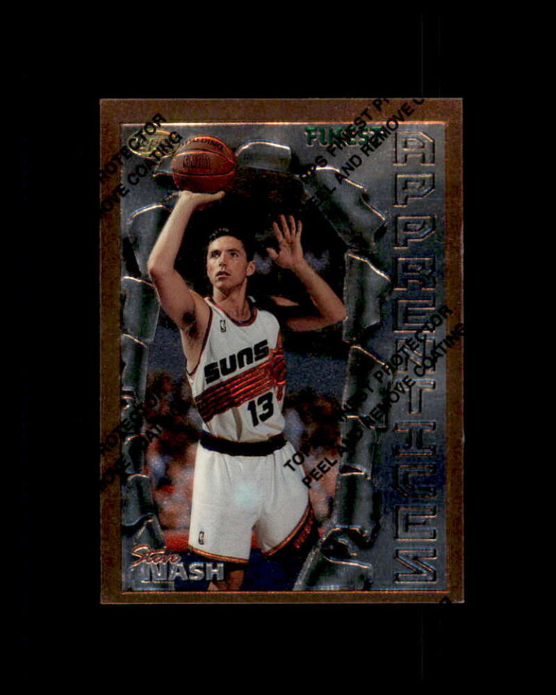 Steve Nash Rookie Card 1996-97 Finest #75 Image 1