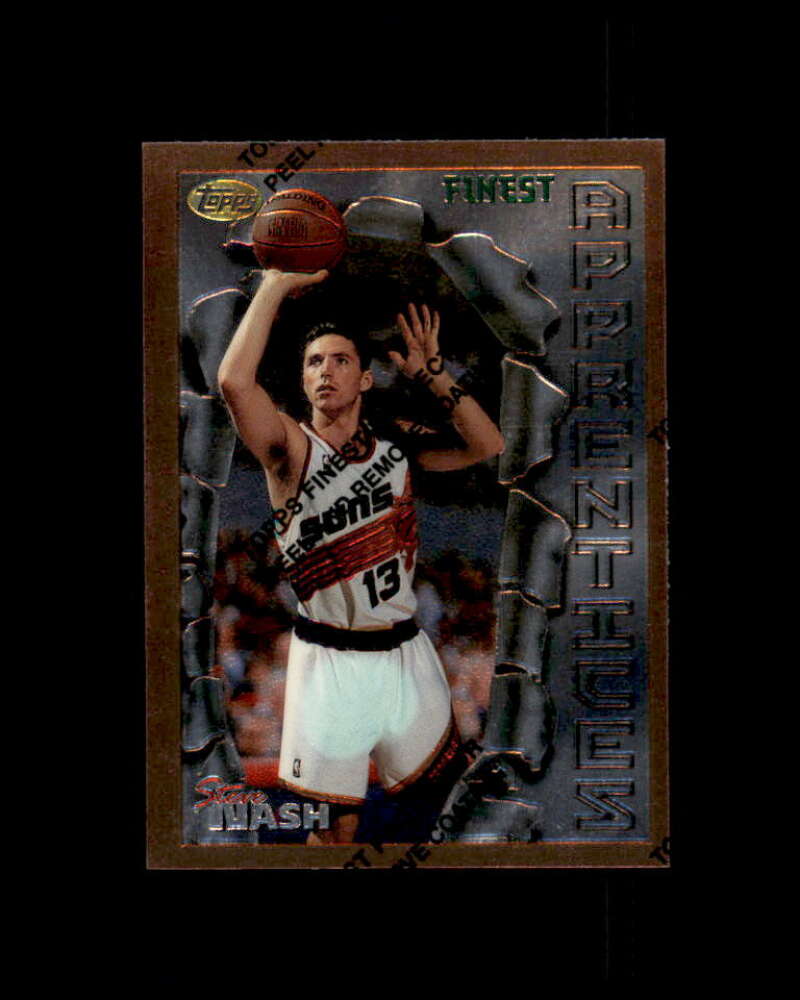 Steve Nash Rookie Card 1996-97 Finest #75 Image 1