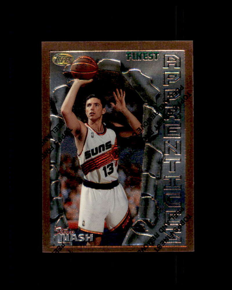 Steve Nash Rookie Card 1996-97 Finest #75 Image 1