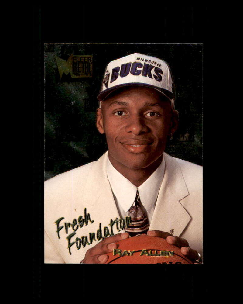 Ray Allen FF Rookie Card 1996-97 Metal #136 Image 1