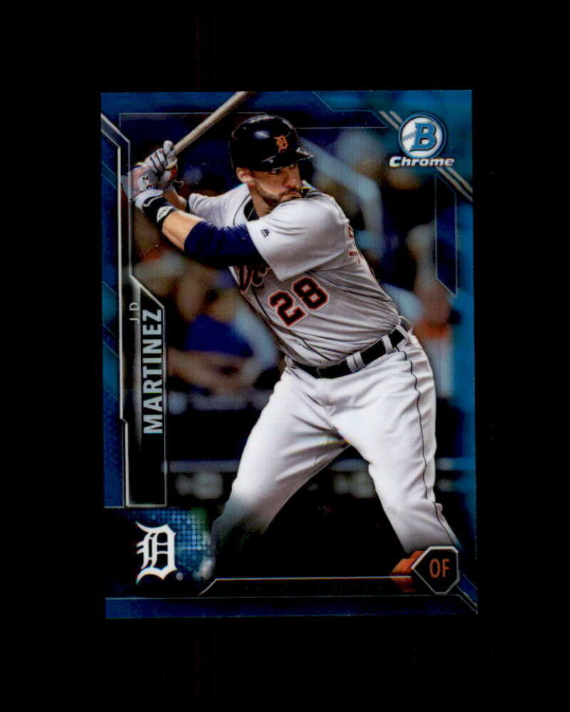 J.D. Martinez Card 2016 Bowman Chrome Blue Refractors #64 Image 1