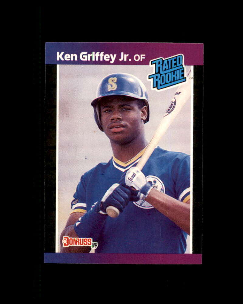 Ken Griffey Jr. RR Rookie Card 1989 Donruss #33 Image 1