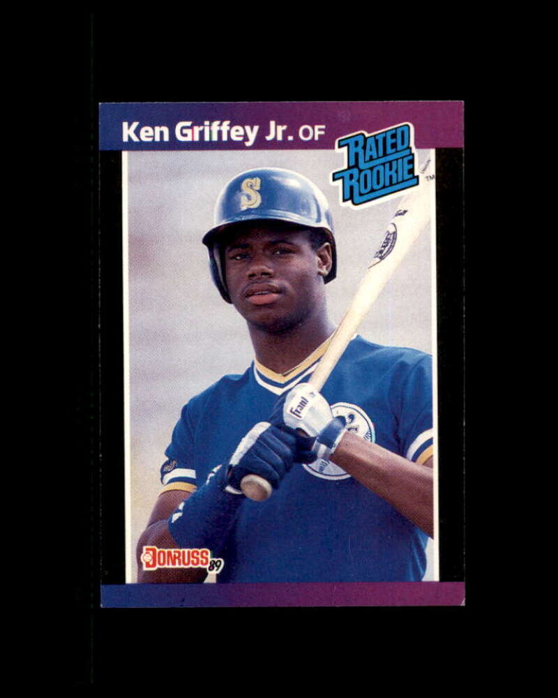 Ken Griffey Jr. RR Rookie Card 1989 Donruss #33 Image 1