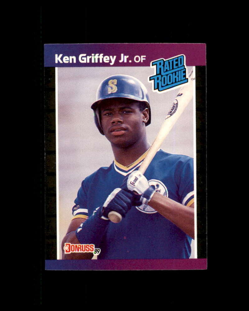 Ken Griffey Jr. RR Rookie Card 1989 Donruss #33 Image 1