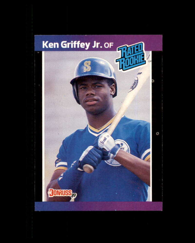 Ken Griffey Jr. RR Rookie Card 1989 Donruss #33 Image 1