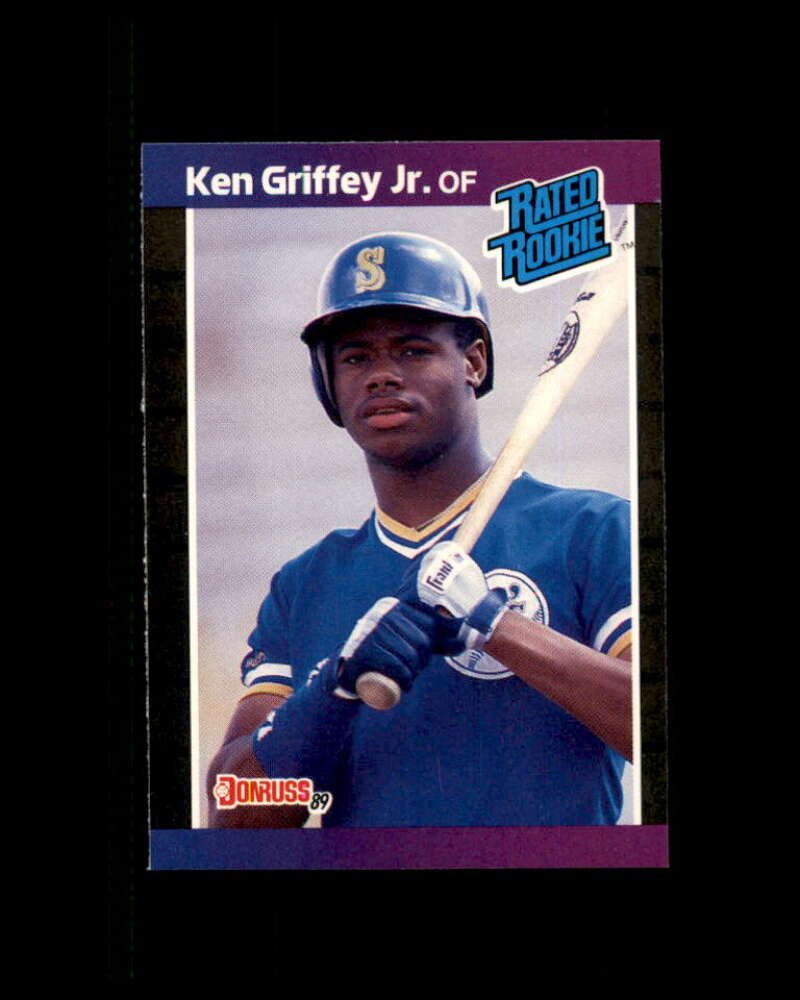 Ken Griffey Jr. RR Rookie Card 1989 Donruss #33 Image 1