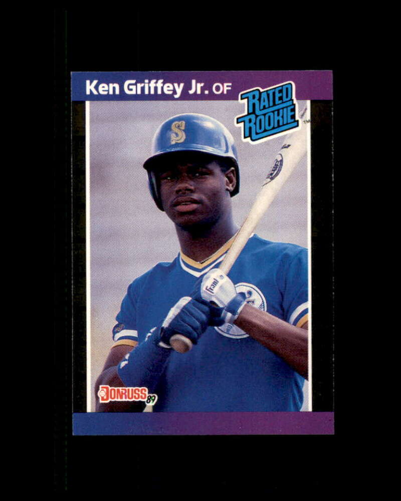 Ken Griffey Jr. RR Rookie Card 1989 Donruss #33 Image 1