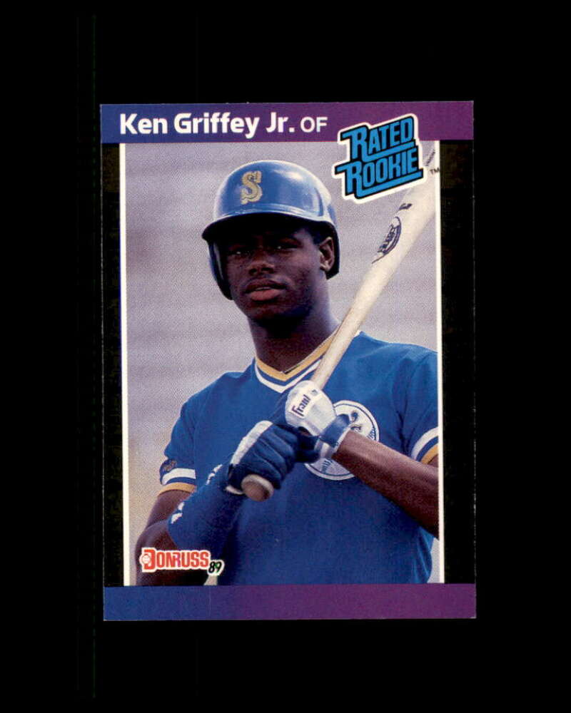 Ken Griffey Jr. RR Rookie Card 1989 Donruss #33 Image 1