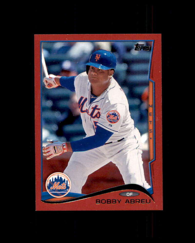 Bobby Abreu Card 2014 Topps Update Target Red Border #US298 Image 1