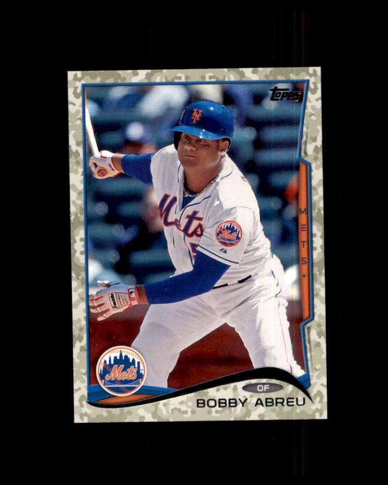 Bobby Abreu Card 2014 Topps Update Camo #US298 Image 1