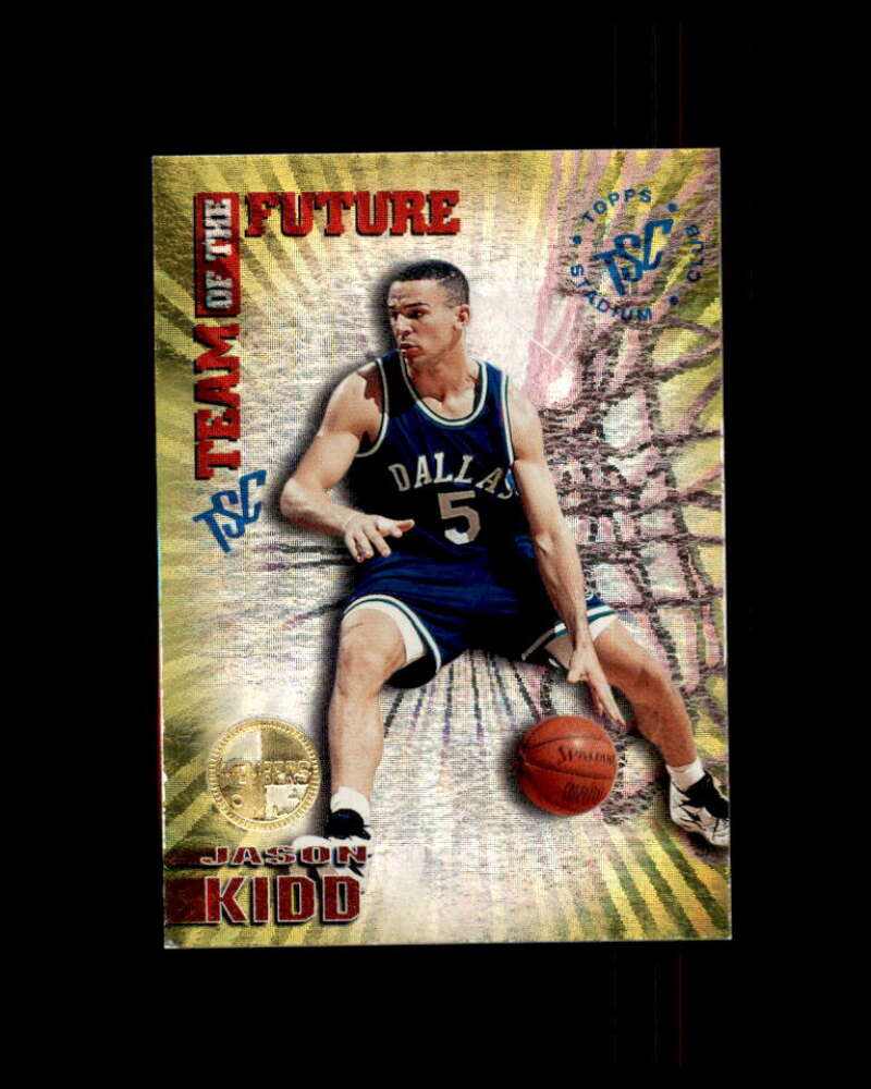 Jason Kidd Rookie Card 1994-95 Stadium Club Team of the Future #6 Image 1