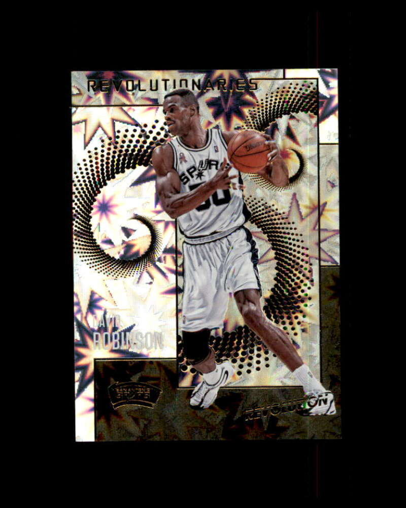 David Robinson Card 2017-18 Panini Revolution Revolutionaries Impact #15 Image 1