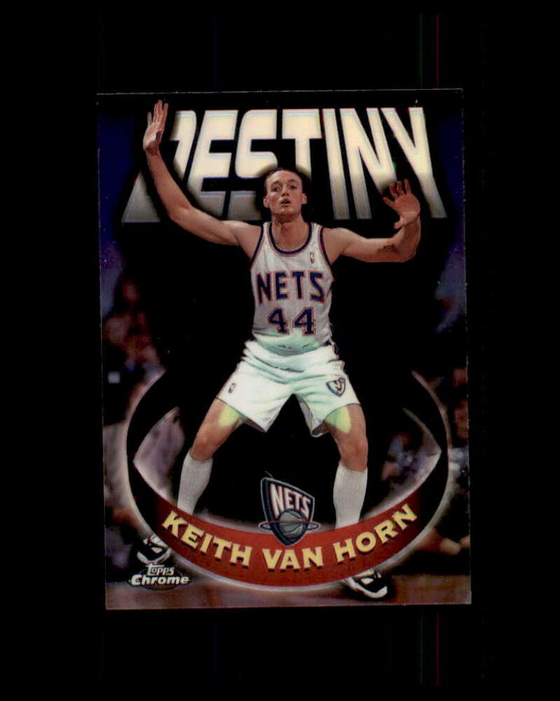 Keith Van Horn Rookie Card 1997-98 Topps Chrome Destiny Refractors #D7 Image 1