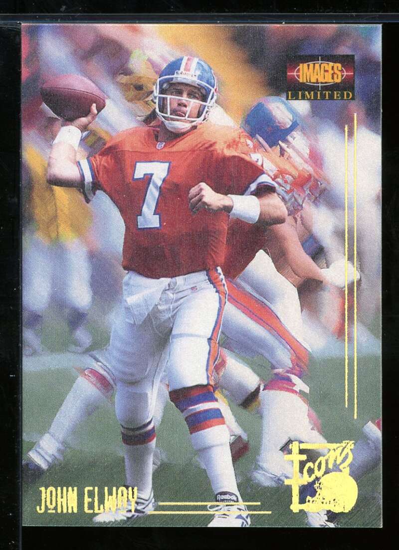 John Elway Card 1995 Images Limited Icons #I6 Image 1