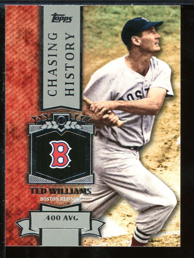Ted Williams Card 2013 Topps Mini Chasing History #MCH4 Image 1