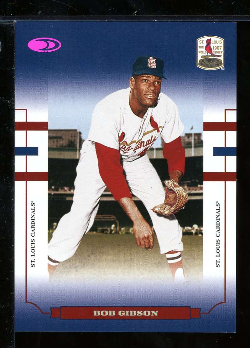 Bob Gibson LGD Card 2004 Donruss Classics Timeless Tributes Red #157 Image 1