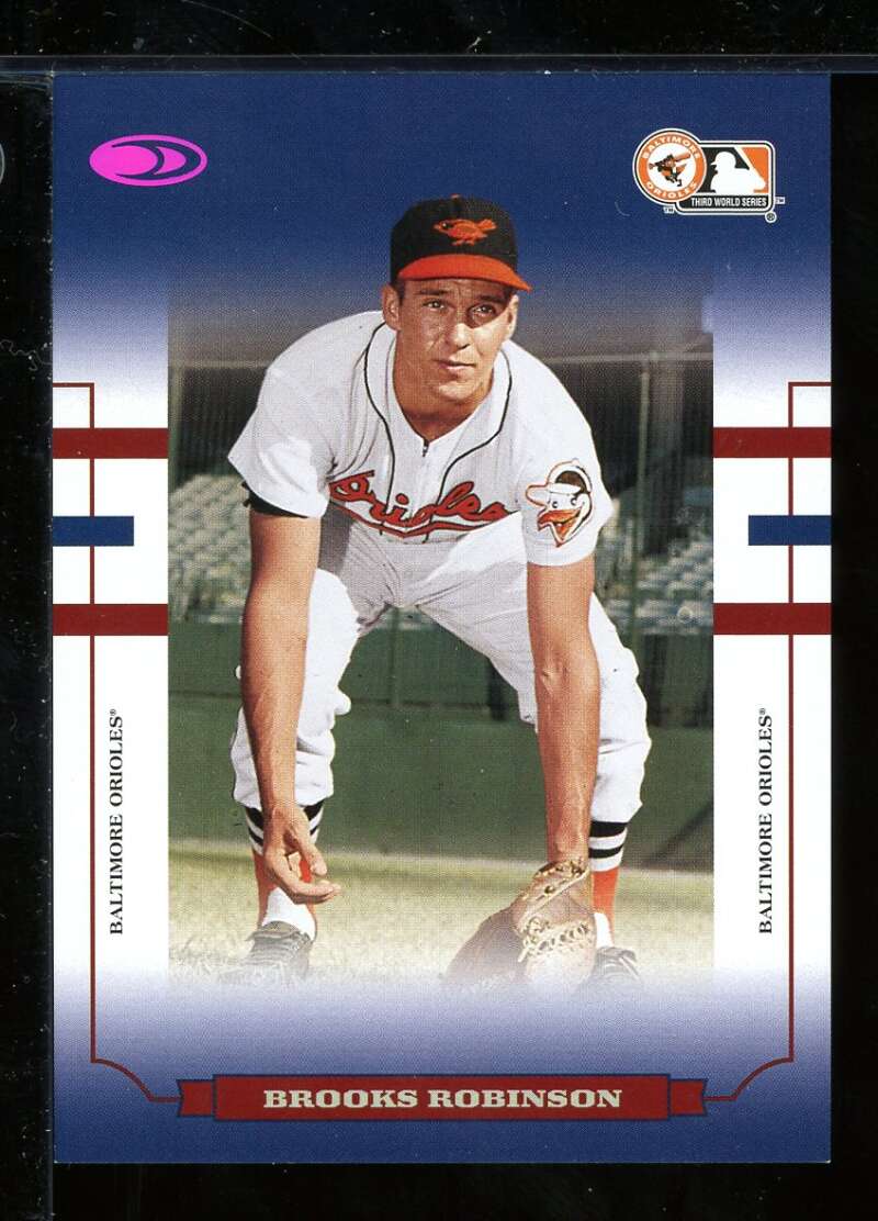 Brooks Robinson LGD Card 2004 Donruss Classics Timeless Tributes Red #162 Image 1