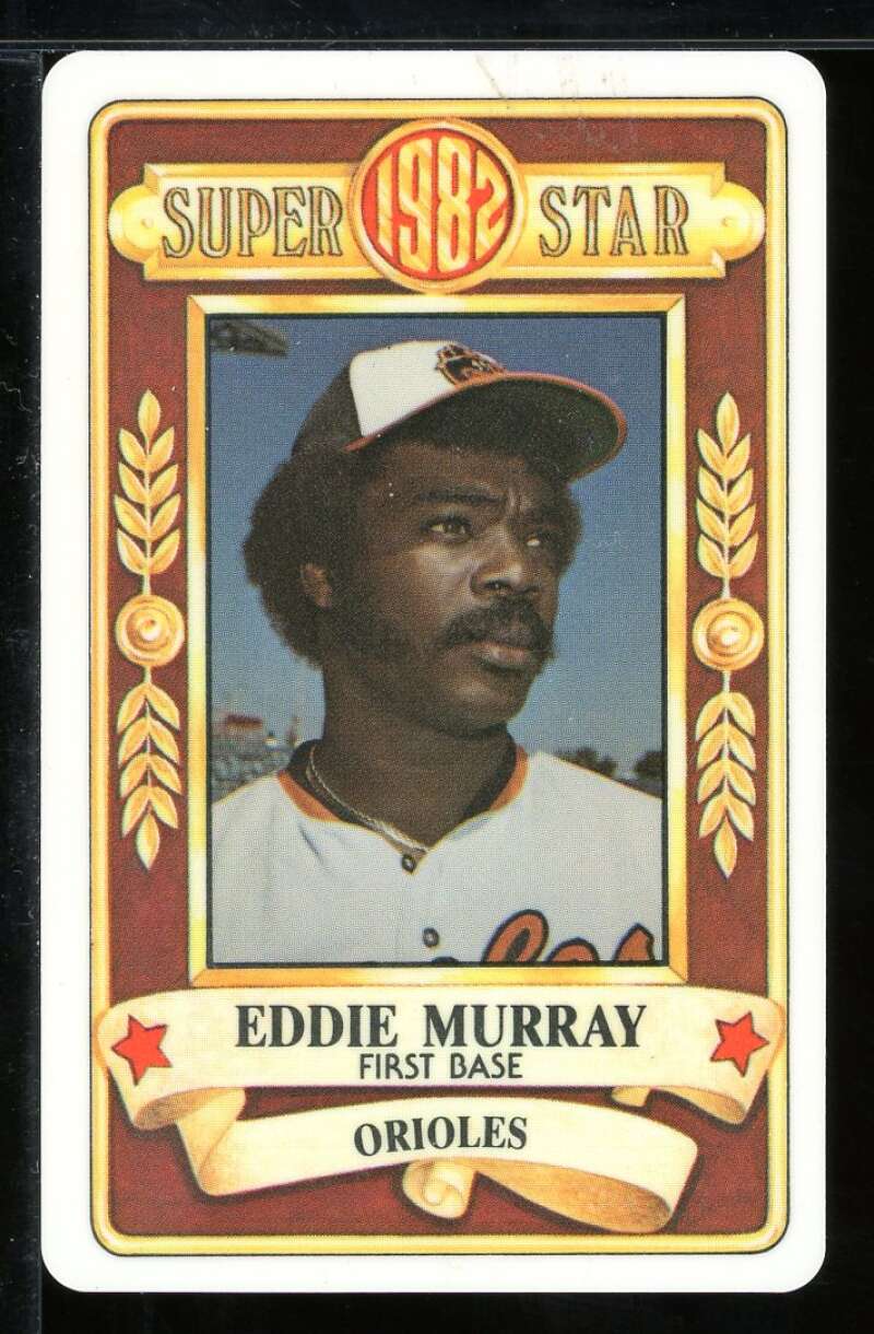 Eddie Murray Card 1982 Perma-Graphic Credit Cards #22 Image 1