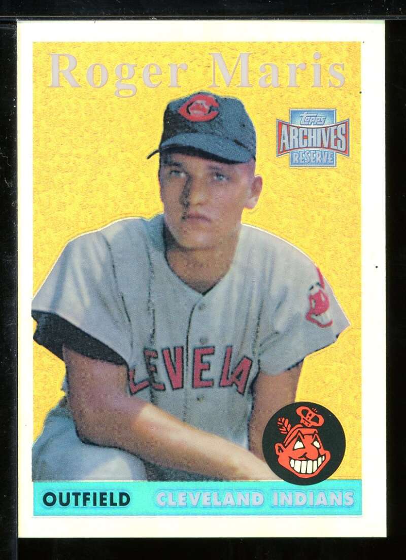 Roger Maris 58 Card 2001 Topps Archives Reserve #46 Image 1