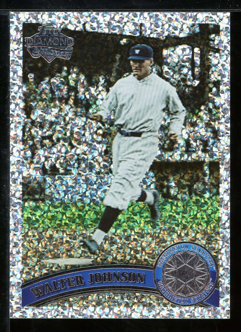 Walter Johnson SP Card 2011 Topps Diamond Anniversary #300B Image 1