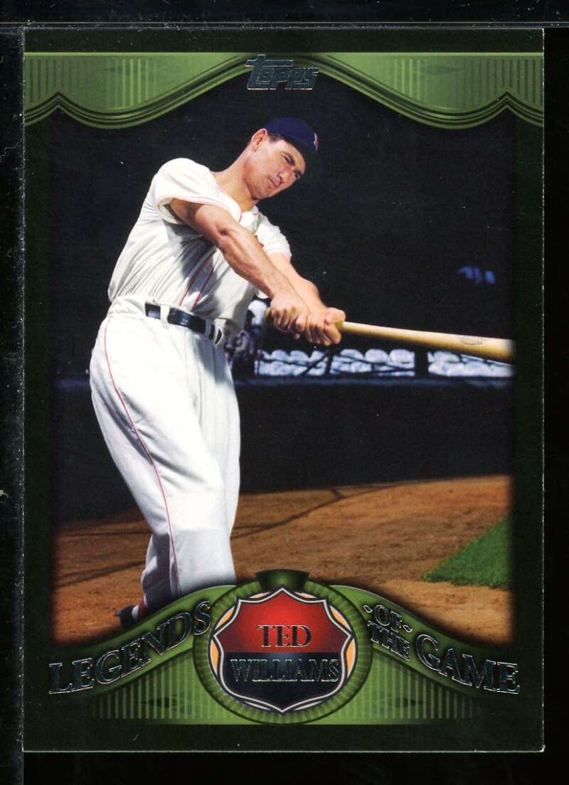 Ted Williams Card 2009 Topps Legends of the Game #LG17 Image 1