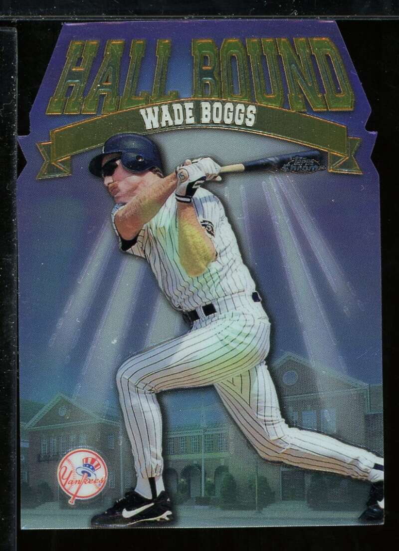 Wade Boggs Card 1998 Topps Chrome HallBound #HB3 Image 1