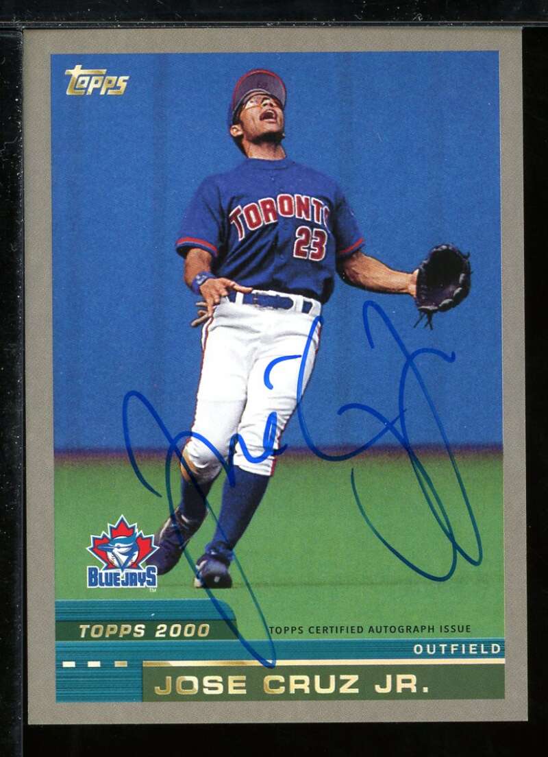 Jose Cruz Jr. Card 2016 Topps Archives 65th Anniversary Autographs #A65JCR Image 1