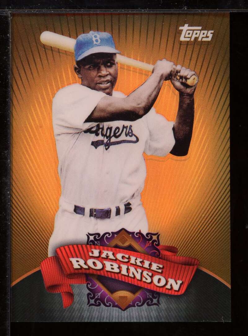 Jackie Robinson Card 2010 Topps Chrome Target Exclusive Refractors #BC5 Image 1