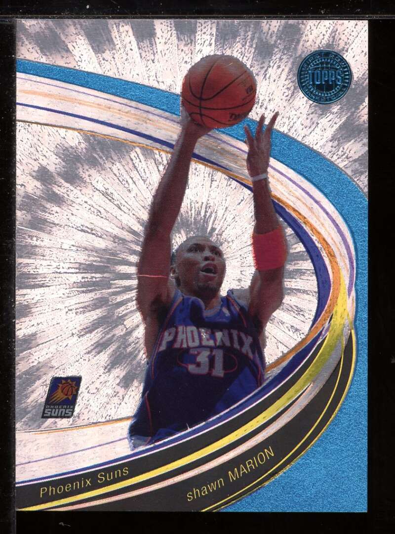 Shawn Marion Card 2005-06 Topps First Row Charity Stripe #24 Image 1