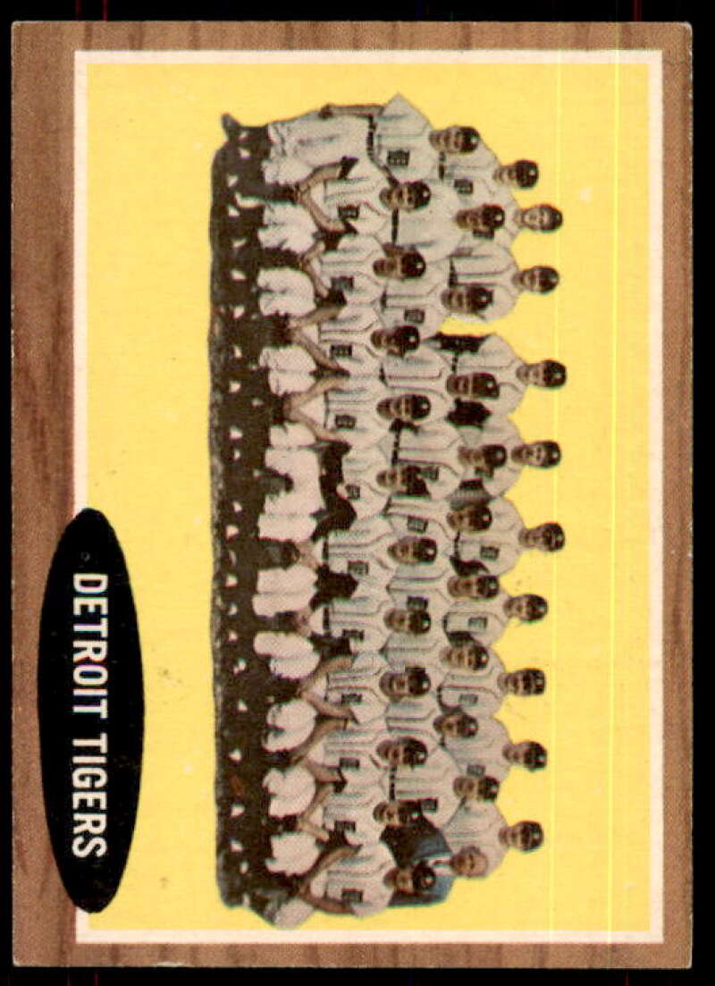 Detroit Tigers TC Card 1962 Topps #24 Image 1