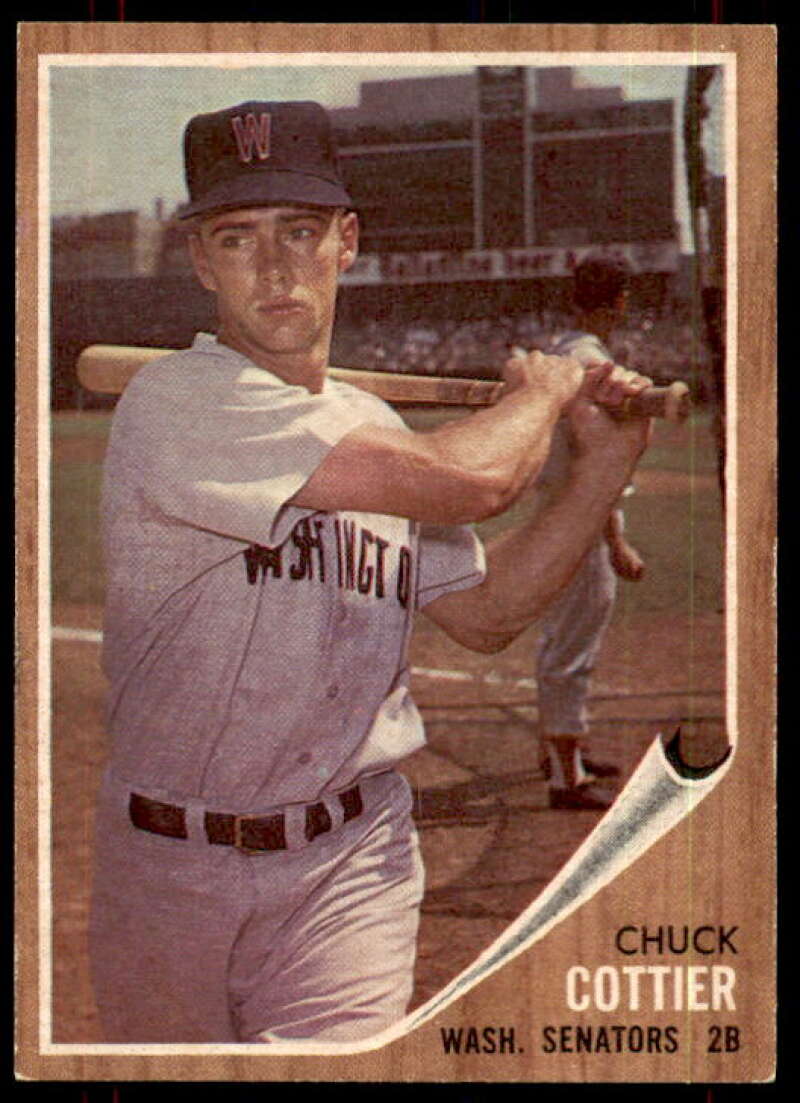 Chuck Cottier Card 1962 Topps #27 Image 1