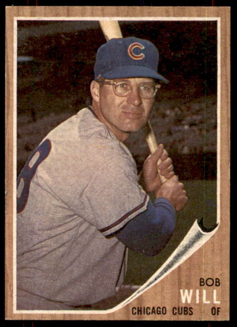 Bob Will Card 1962 Topps #47 Image 1