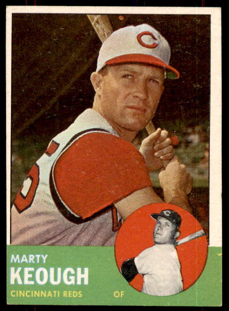 Marty Keough Card 1963 Topps #21 Image 1