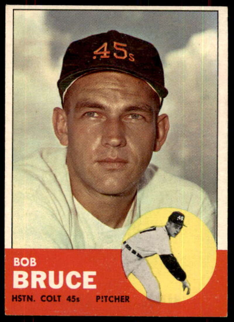 Bob Bruce Card 1963 Topps #24 Image 1