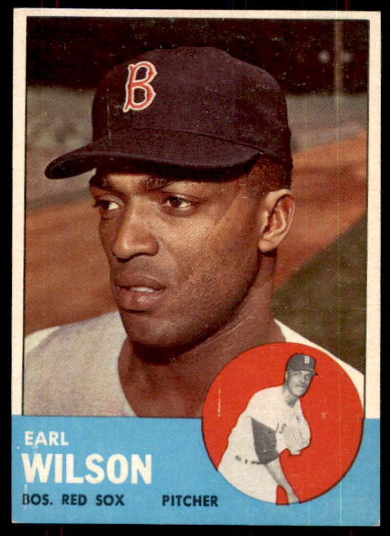 Earl Wilson Card 1963 Topps #76 Image 1