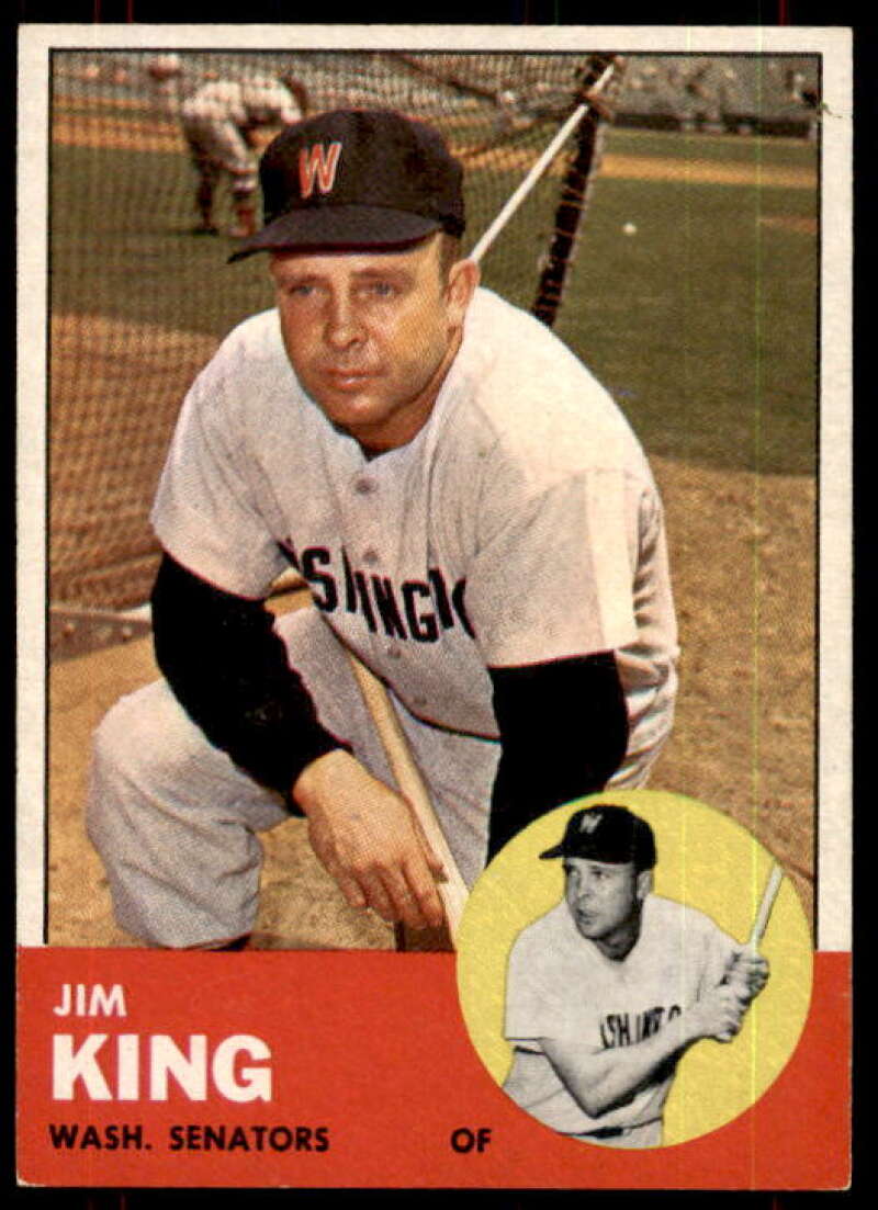 Jim King Card 1963 Topps #176 Image 1