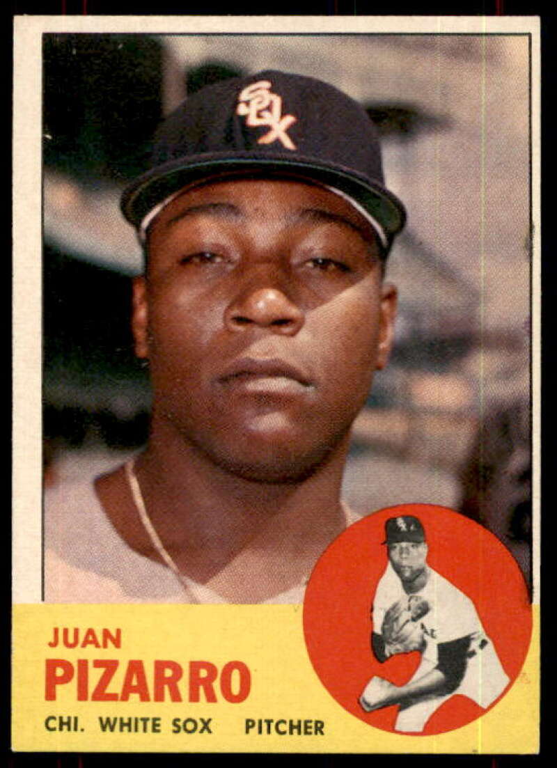 Juan Pizarro Card 1963 Topps #160 Image 1