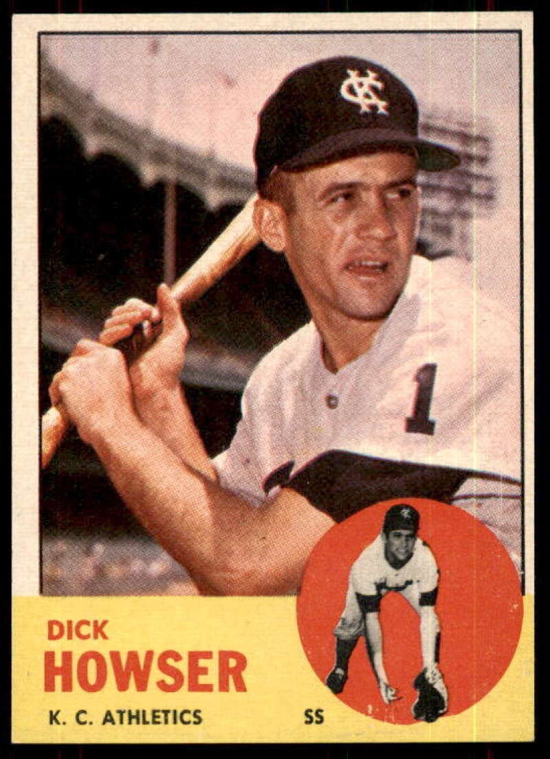 Dick Howser Card 1963 Topps #124 Image 1