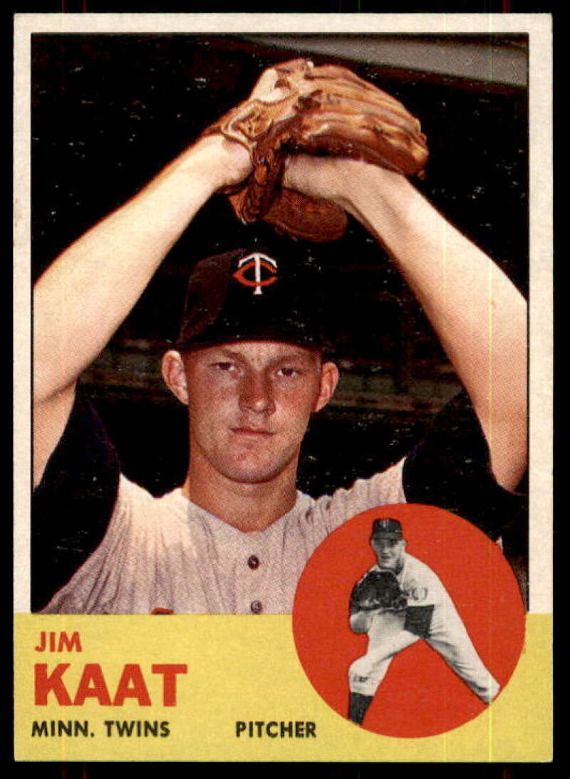 Jim Kaat Card 1963 Topps #165 Image 1