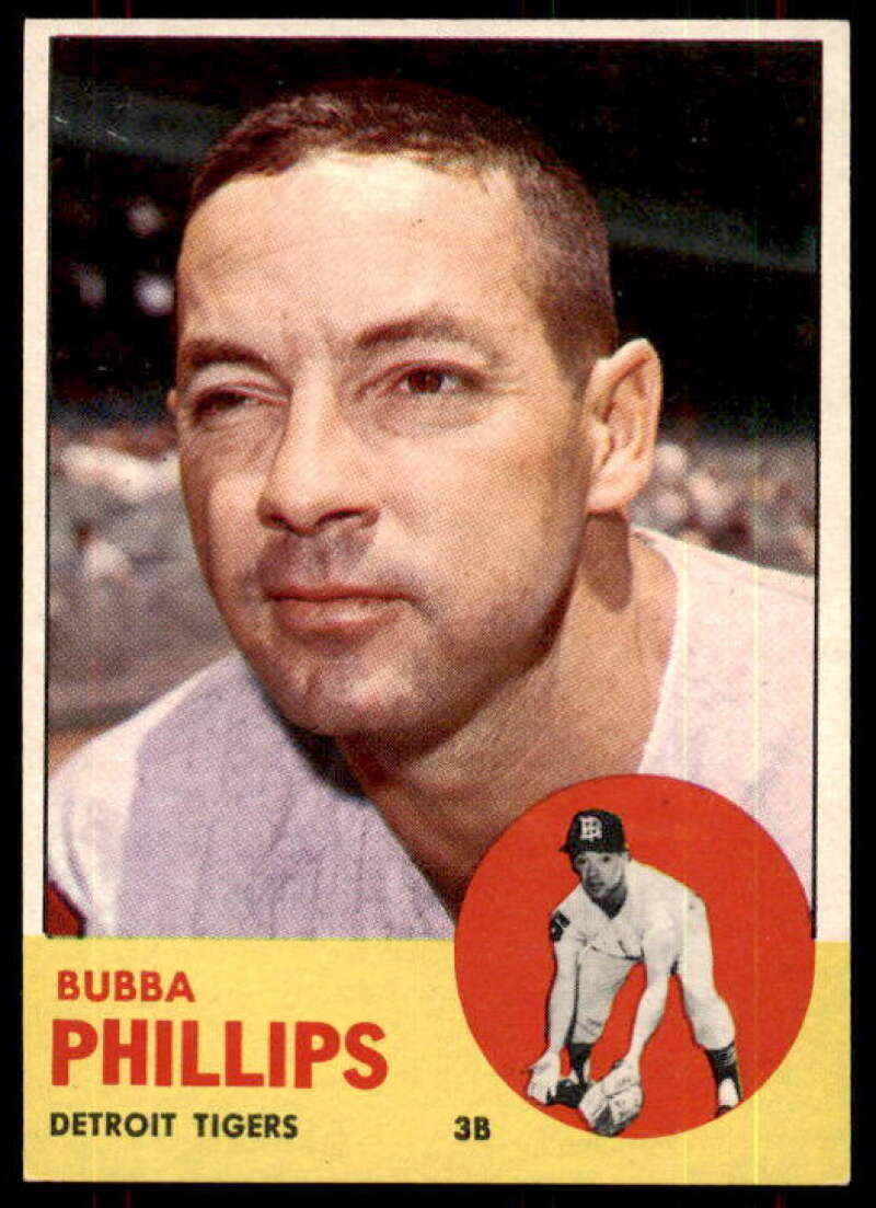 Bubba Phillips Card 1963 Topps #177 Image 1