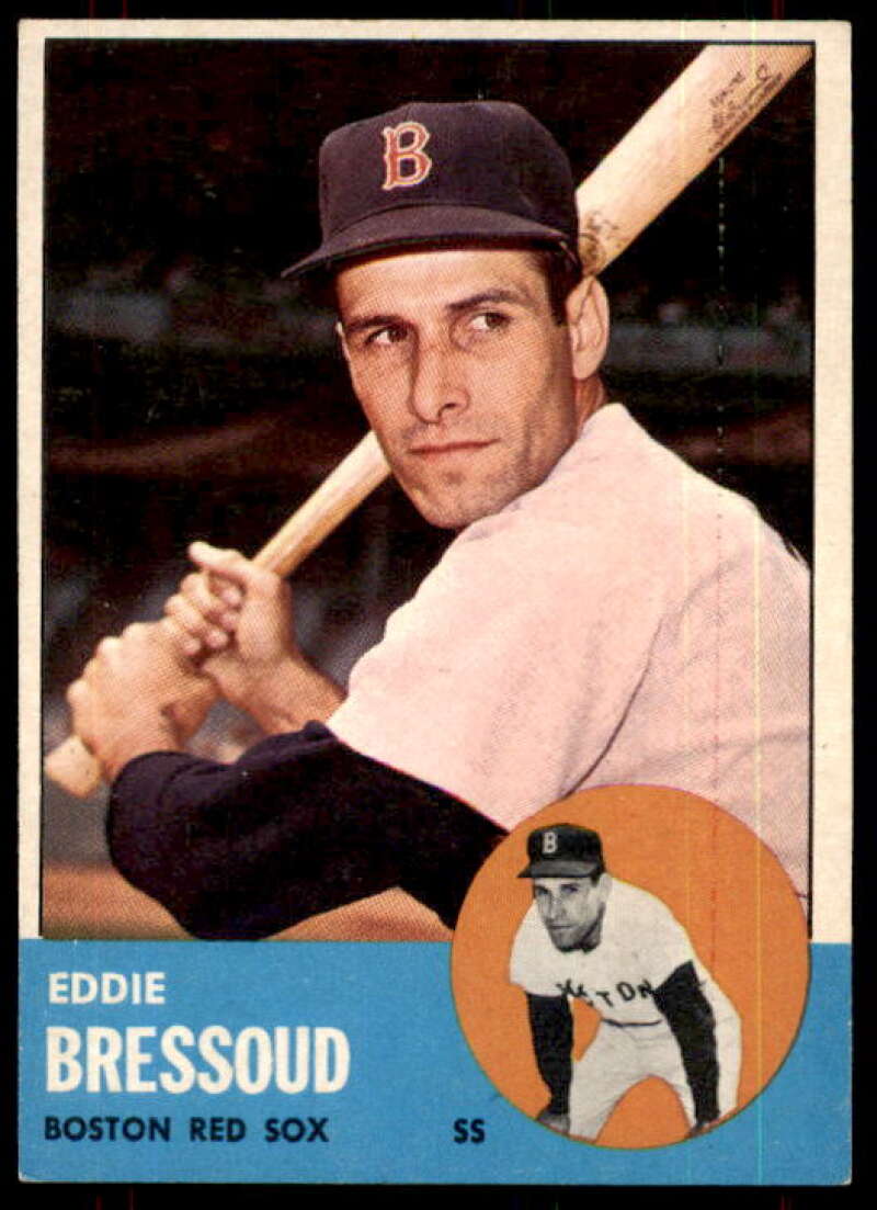 Eddie Bressoud Card 1963 Topps #188 Image 1