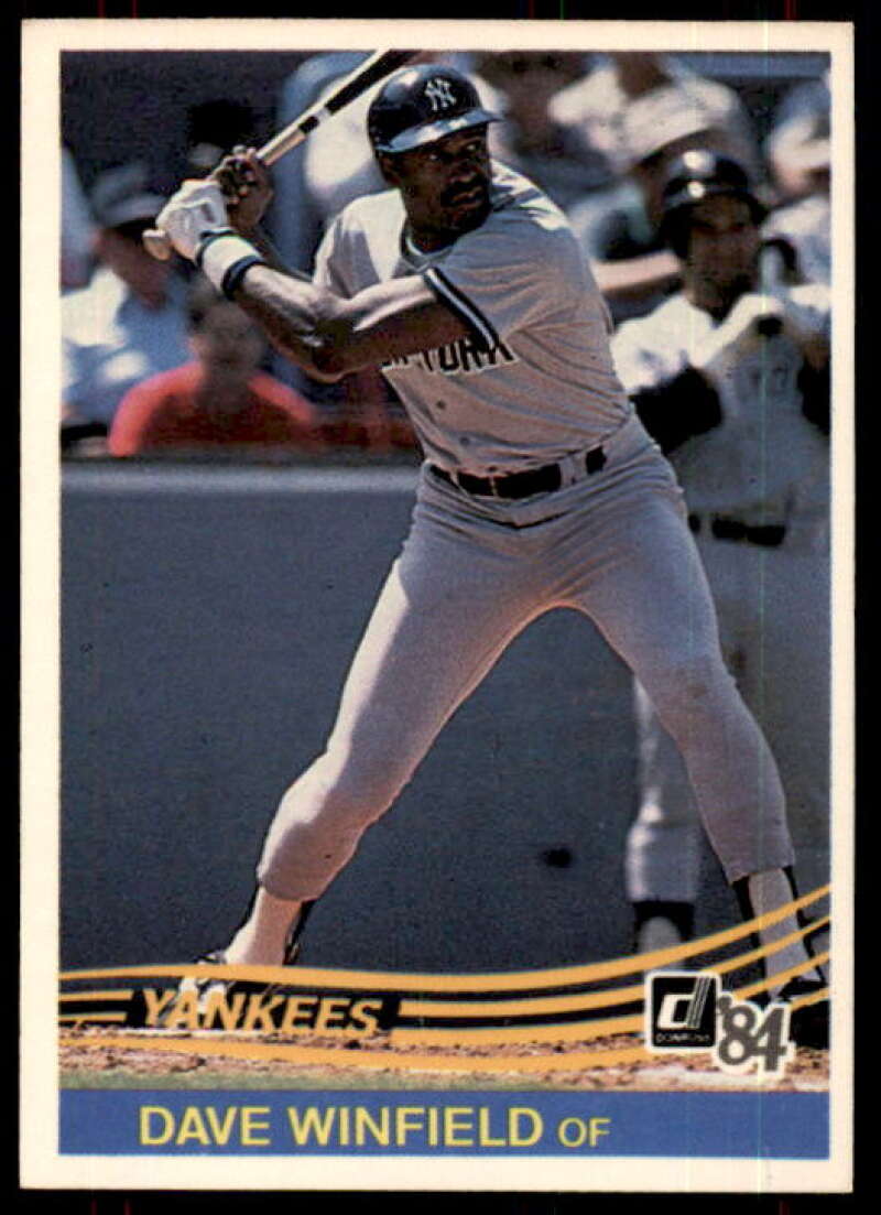 Dave Winfield Card 1984 Donruss #51 Image 1